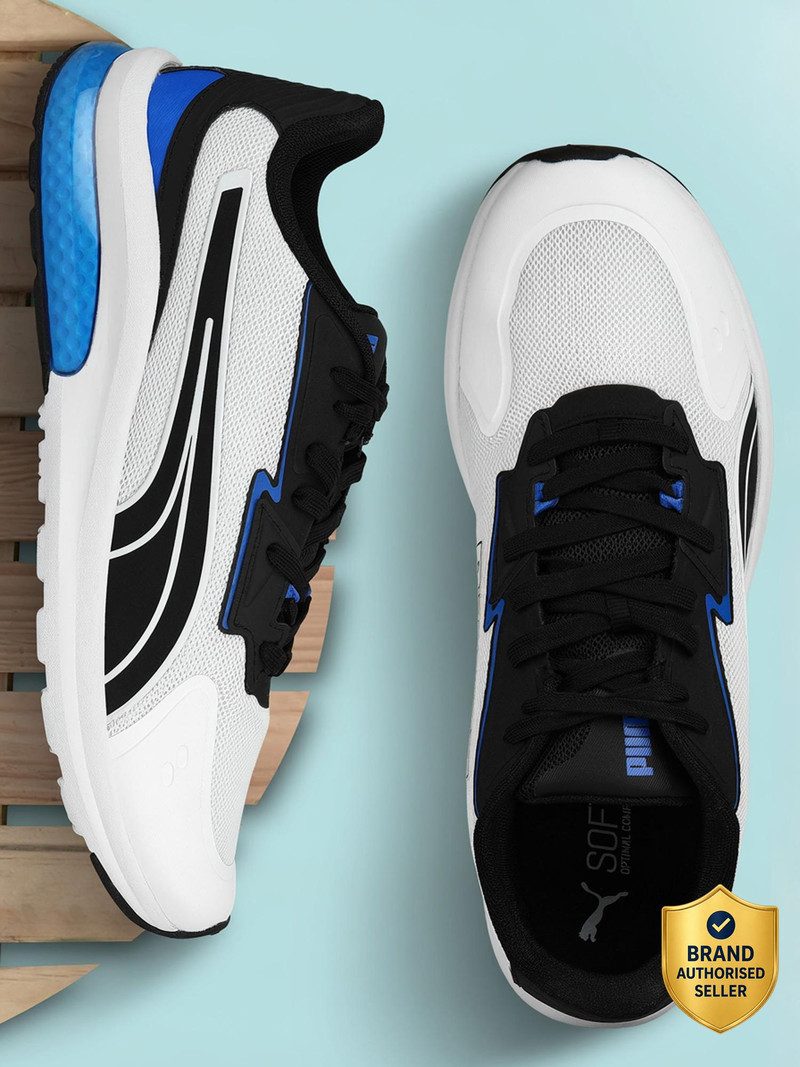 PUMA NeonStride Running Shoes For Men White , 9