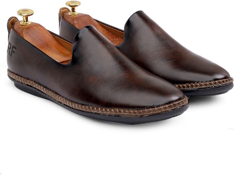 Rockfield Men's Brown Loafers - Image 4