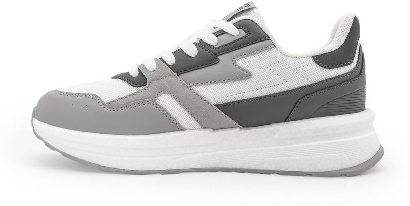 RED TAPE Men's Lifestyle Sneakers (White, Grey, Size 6) - Image 4