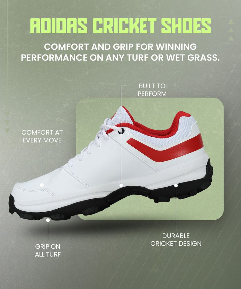 adidas CriNu 23 Cricket Shoes For Men - Image 6