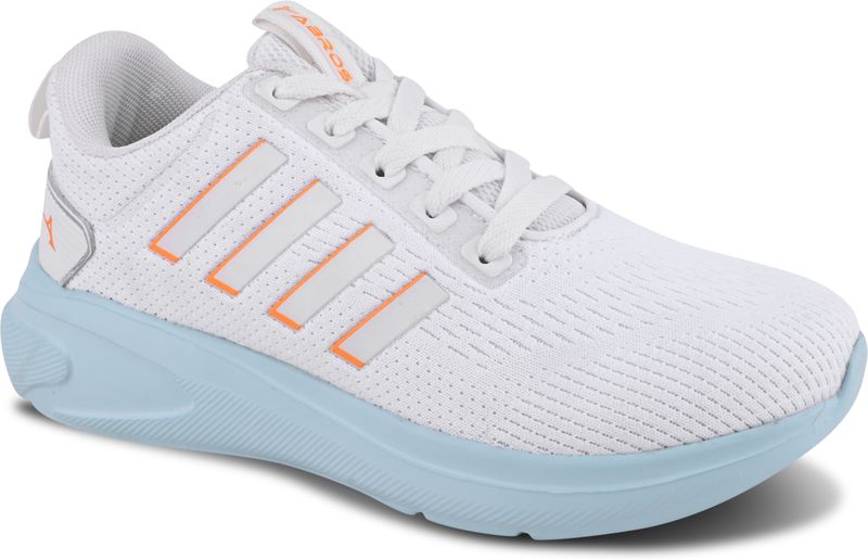 Abros BRONX Running Shoes For Men (White , 6) - Image 5