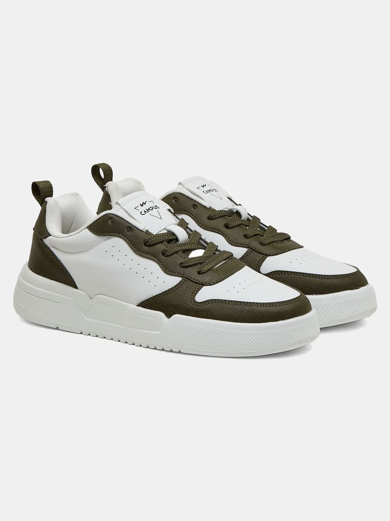 CAMPUS AVENUE Men's White Sneakers 9 - Image 5