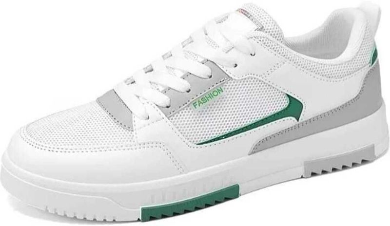 TANVEO Stylish Casual Sneakers for Men (White, UK 9) - Image 4
