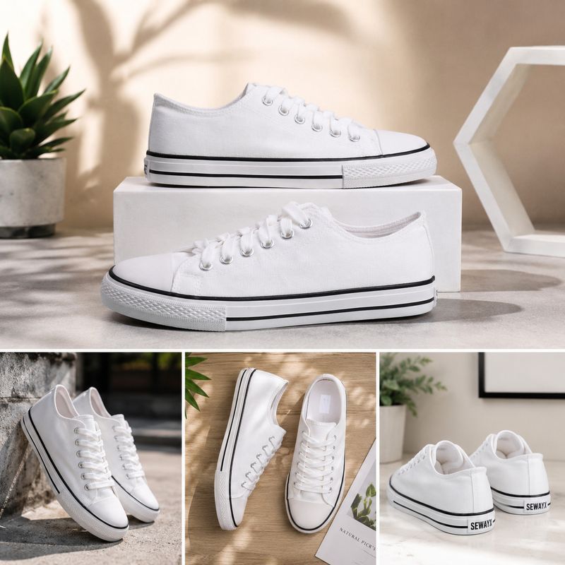 Sewayx Canvas Shoes Unisex - Image 5