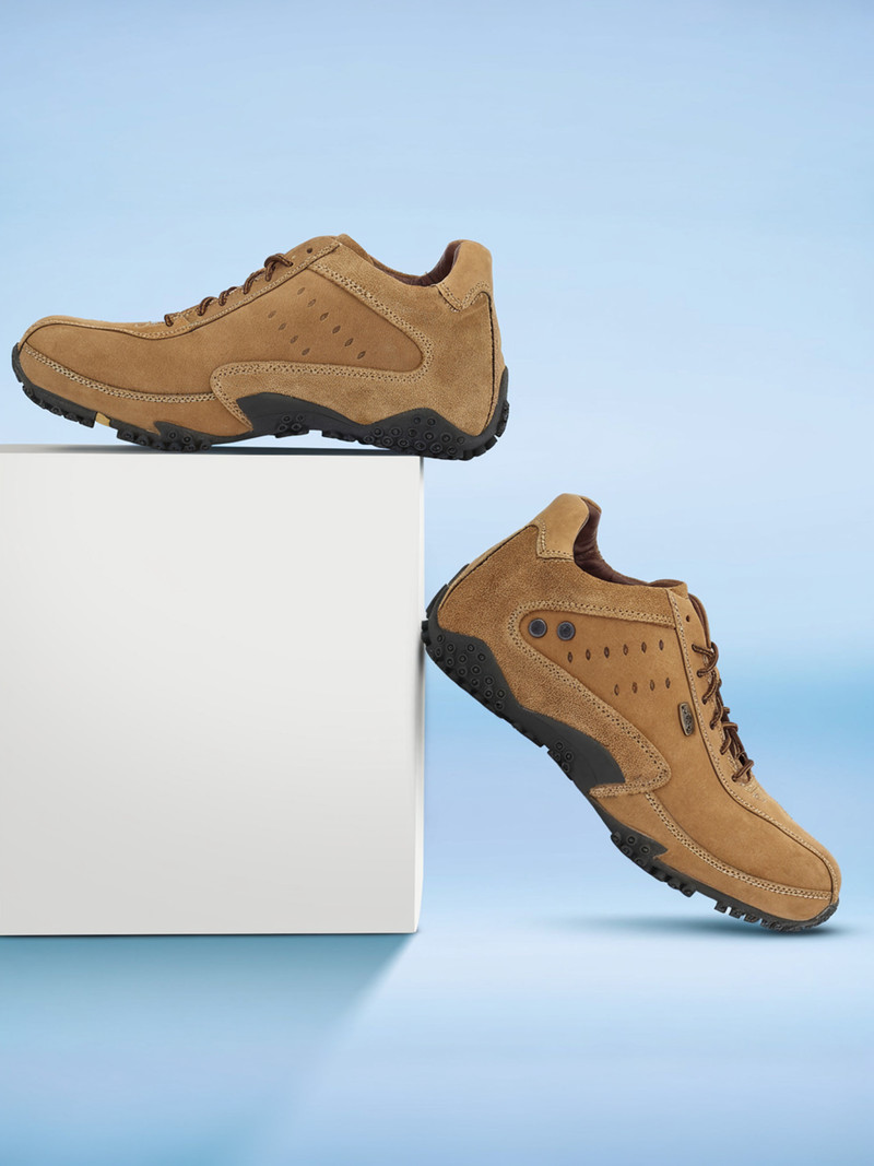 WOODLAND Lace Up Lightweight Breathable Comfortable Daily Use Casuals For Men