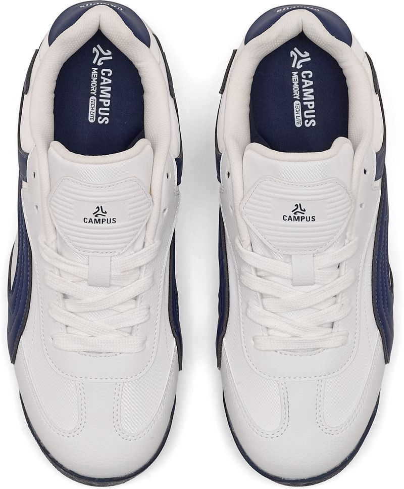 CAMPUS RUSTLE Sneakers for Men (White, UK 7) - Image 5