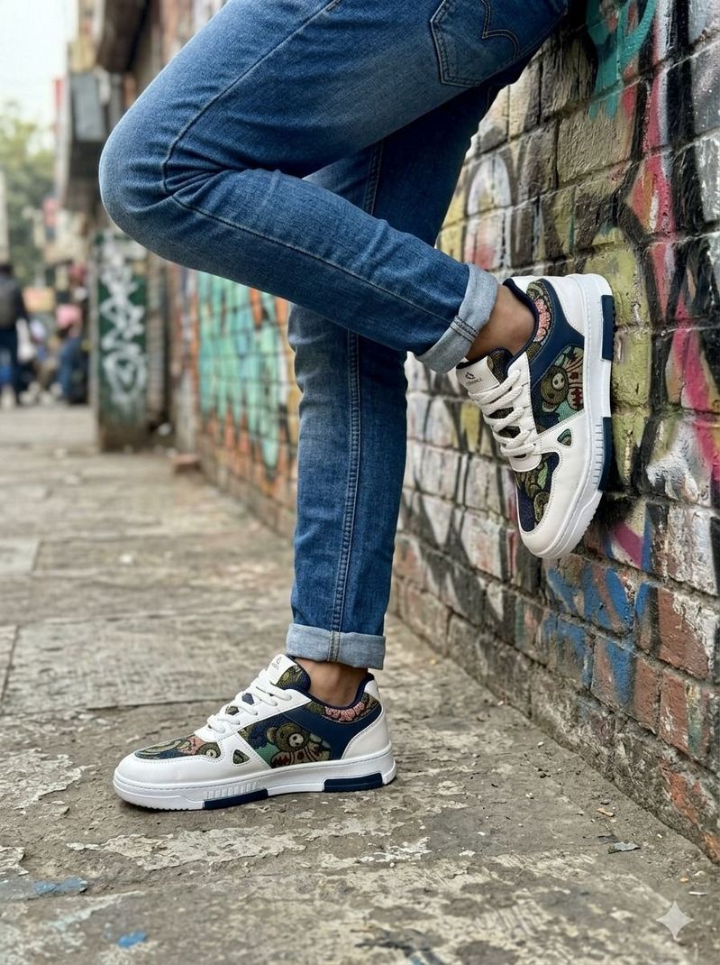 Posewalk Sneakers Men Blue 7 - Image 6