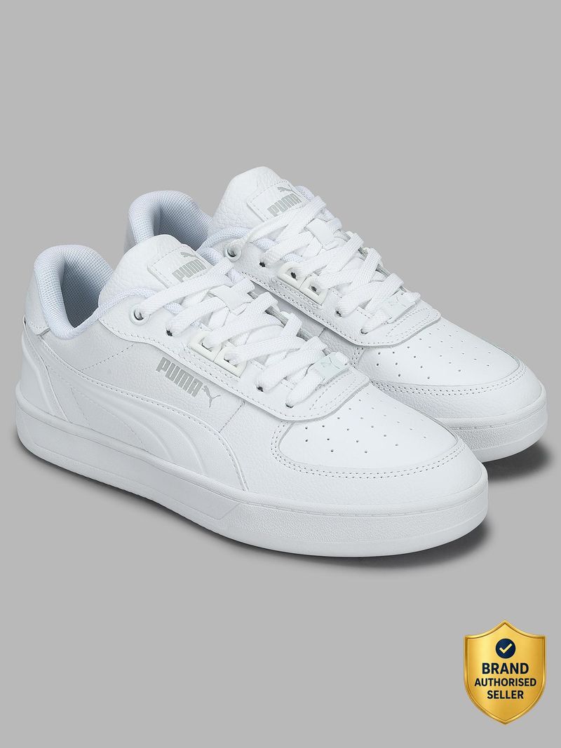 PUMA Caven 2.0 Lux Sneakers For Men (White , 9) - Image 2