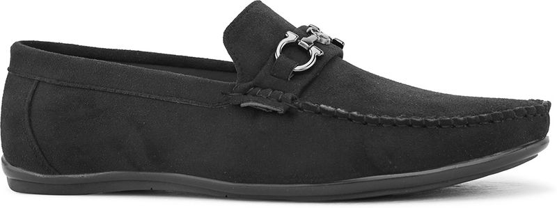 PROVOGUE Men's Horsebit Suede Loafers - Image 4