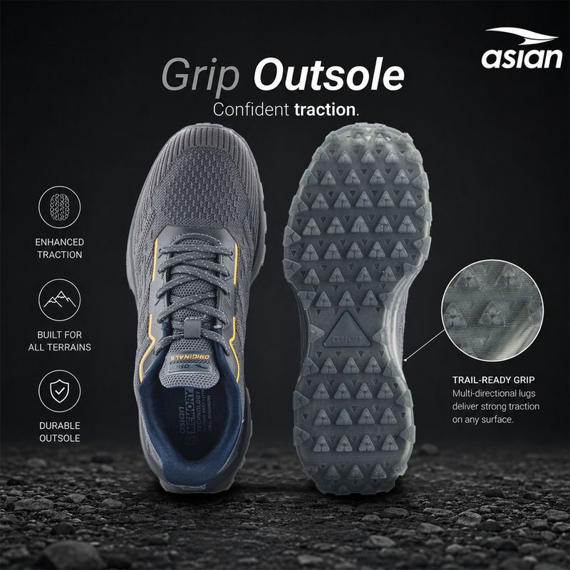 asian Powerplay-43 Men's Running Shoes - Image 4