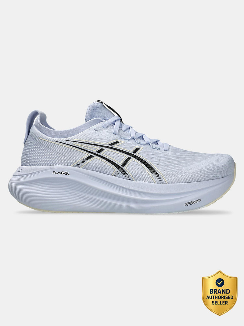 Asics GEL-NIMBUS 27 Running Shoes For Men Blue , 9