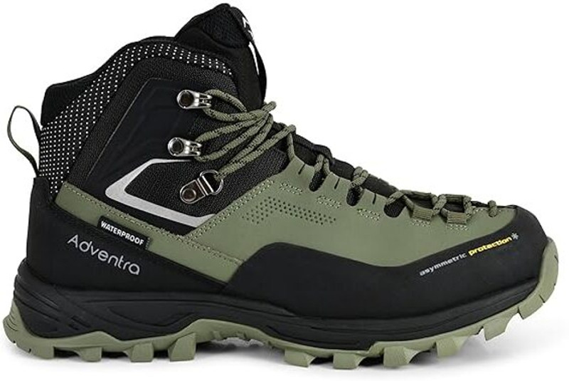 adventra men's warm waterproof hiking boots |wh1106 | green outdoors for men