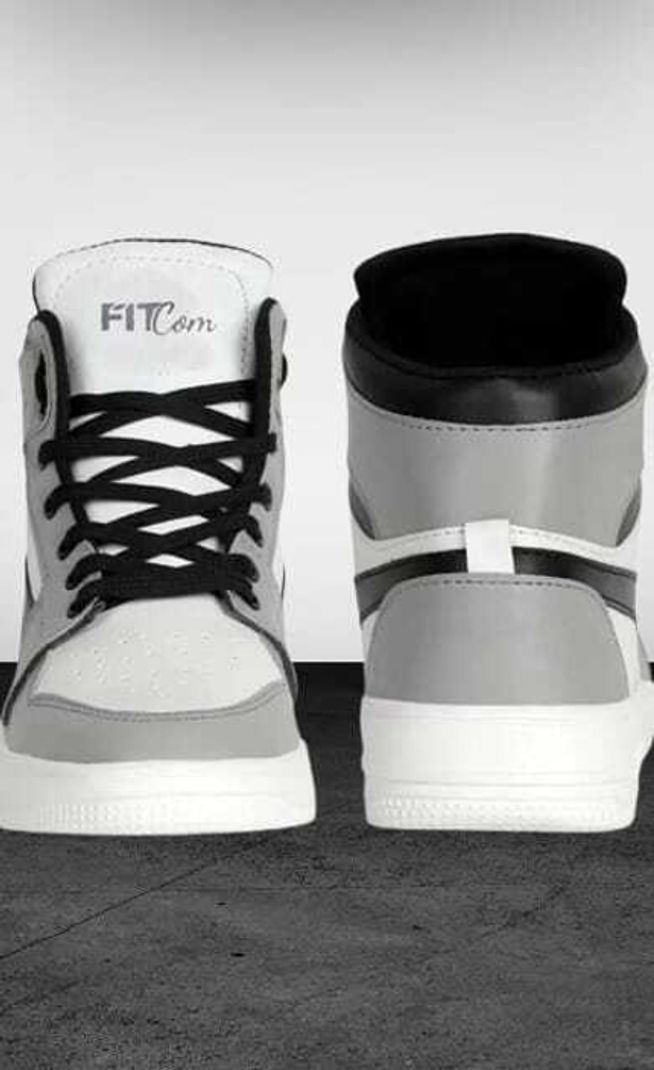 FITCOM Men’s Casual High Top Shoes - Image 6
