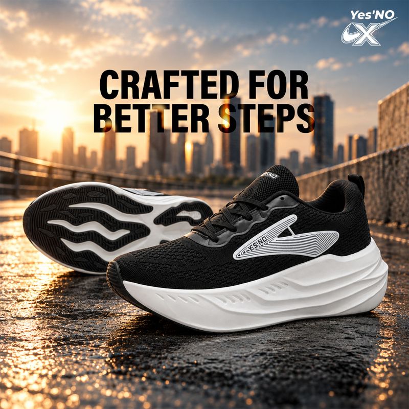 Yes'No Men's Mesh Lace-Up Running Shoes - Image 6