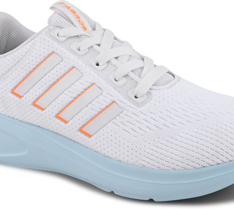 Abros BRONX Running Shoes For Men (White , 6) - Image 6