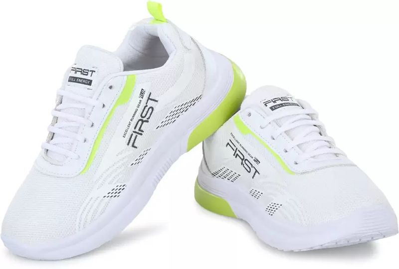 Pennon Lightweight Sports Running Shoes for Men (White, 8) - Image 6