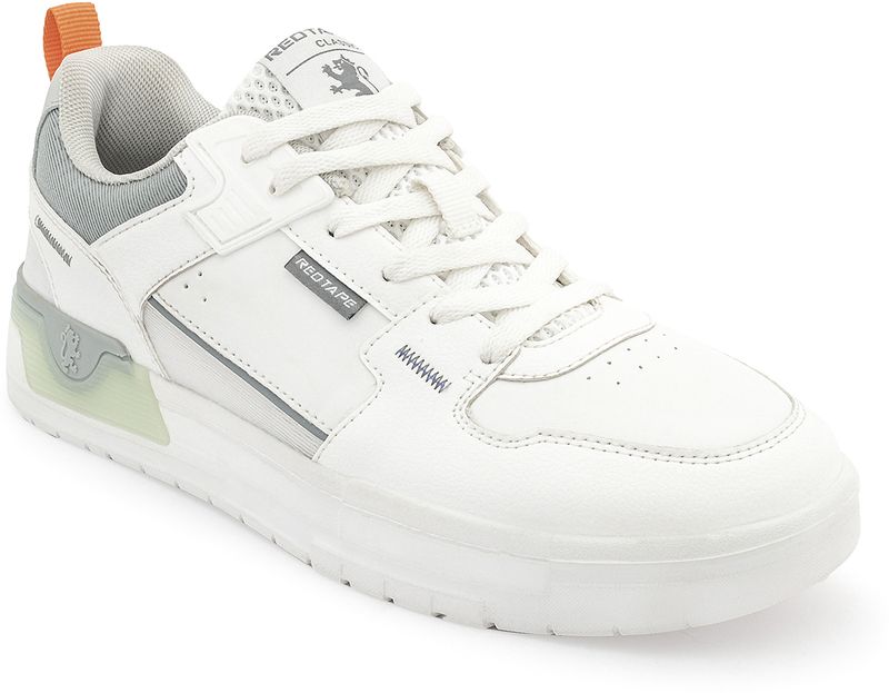 RED TAPE Casual Days Sneakers for Men (White, Green, Size 6) - Image 2