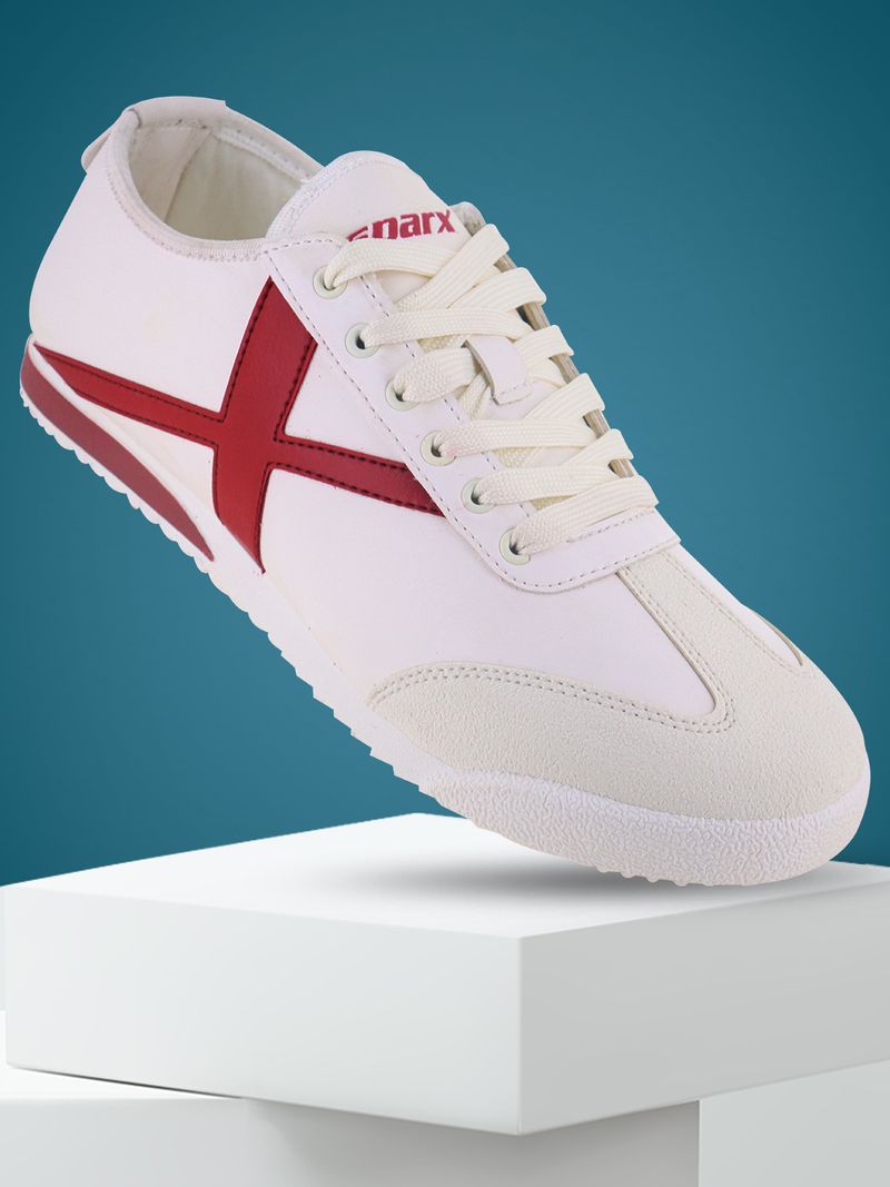 Sparx SD 4012 Men's White Sneakers - Image 2