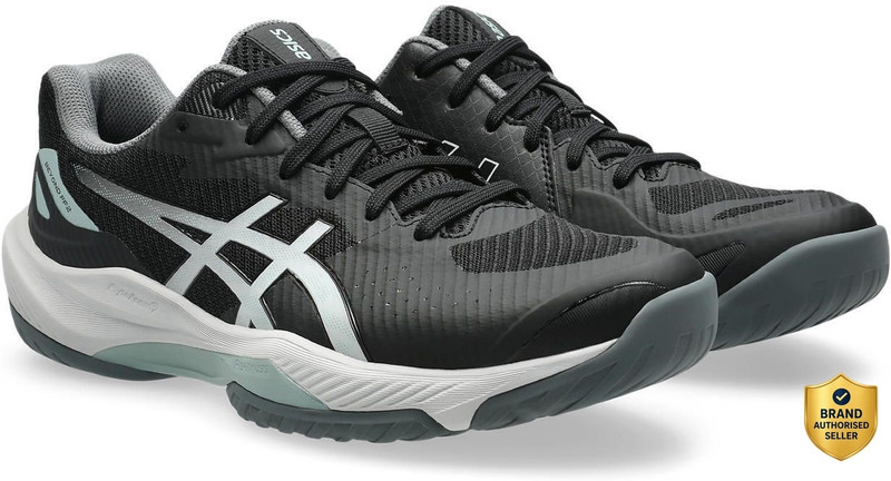 Asics BEYOND FF 2 Badminton Shoes For Men Black , 8
