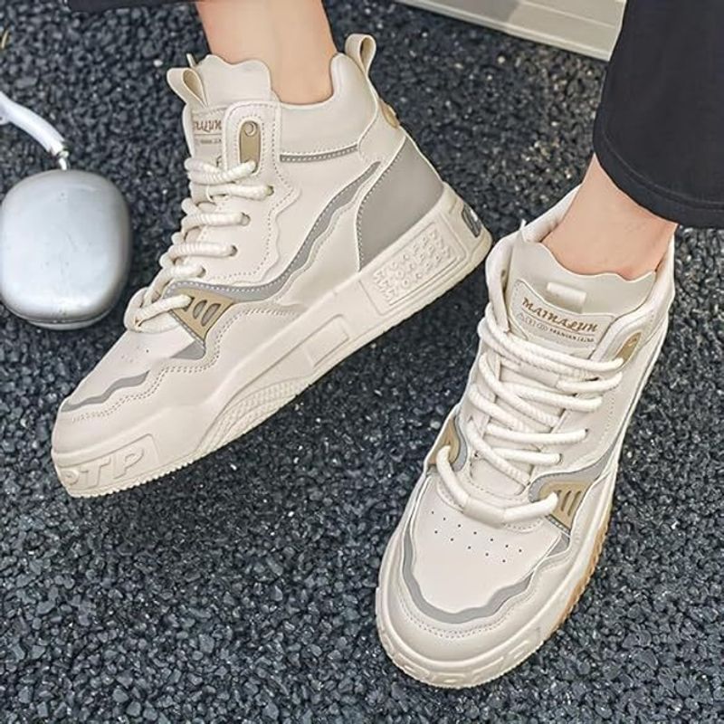 Zixer Men's Pastel Pops Ankle Casual Shoes - Image 6