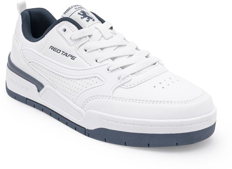 RED TAPE Women's Lifestyle Sneakers White Blue - Image 6