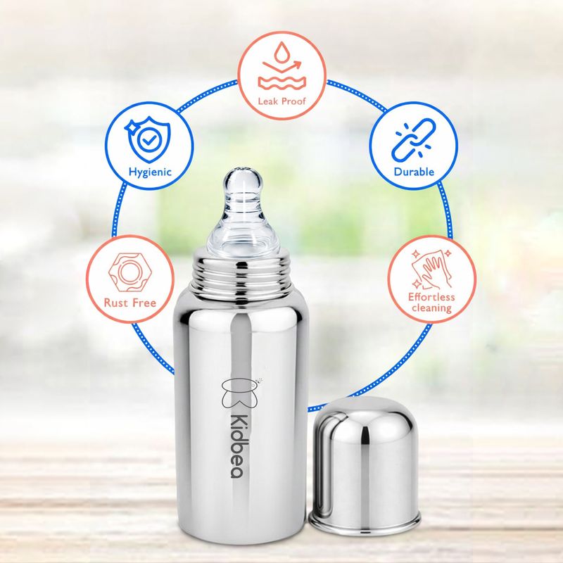 Kidbea Baby Feeding Bottle 250 ml - Image 3