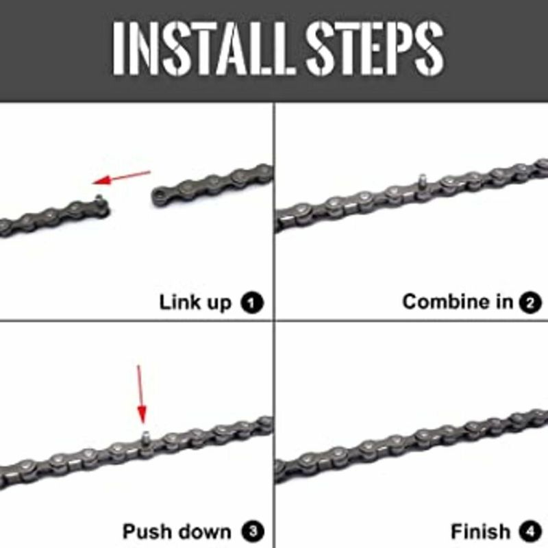 ZVR Cycle Chain 116 Link 1/2x3x32 Inch - Image 3
