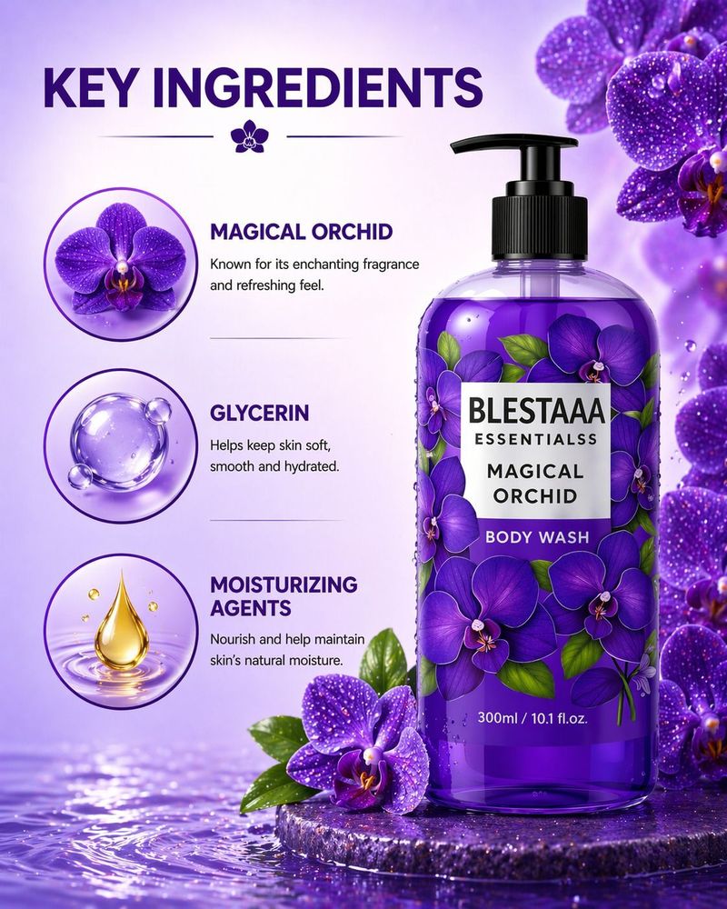 blestaaa essentialss Lavender Calming Body Wash - Image 3