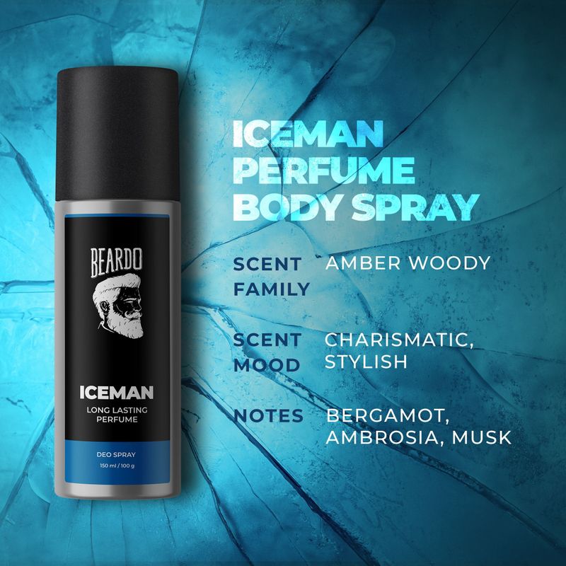 BEARDO Long Lasting Deo Sprays Combo for Men 150ml - Image 5