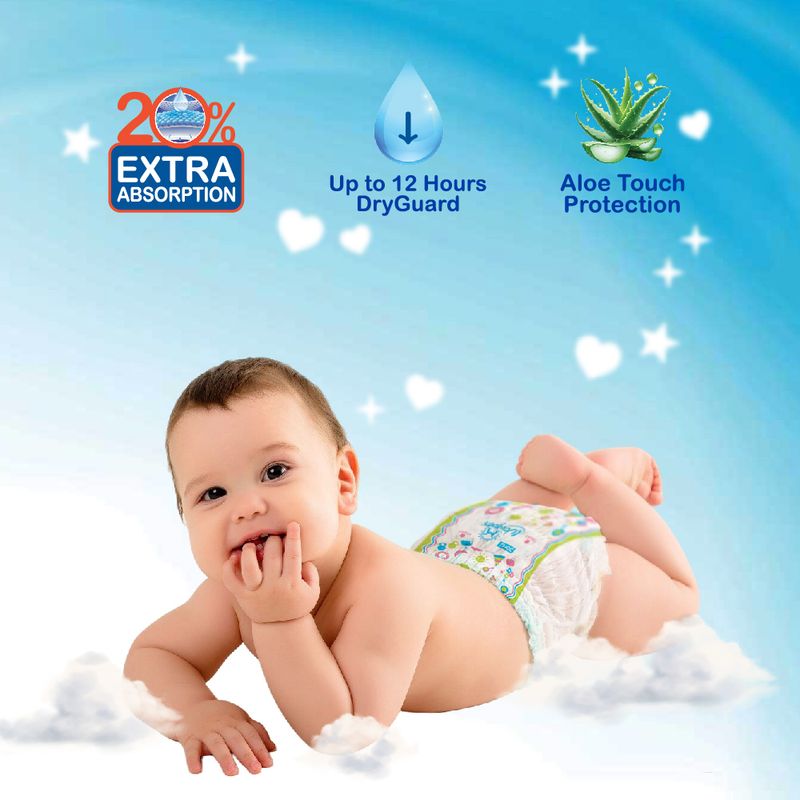 Wowper Super Soft Aloe Touch Diapers - L (62) - Image 6