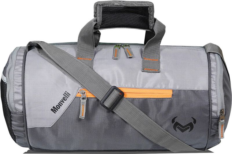MONVELLI 30L Gym Duffel Bag - Grey - Image 2