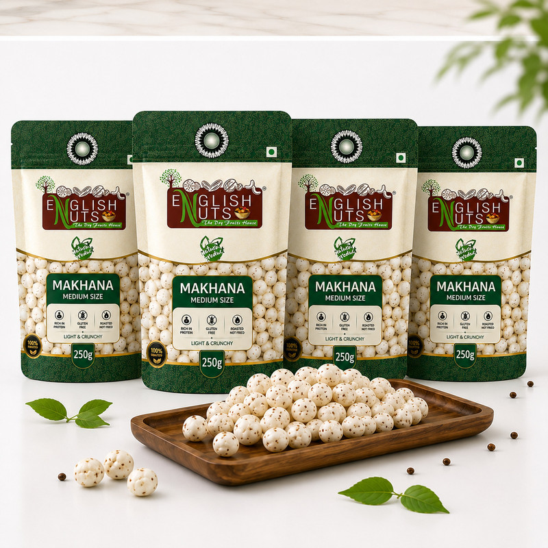 ENGLISH NUTS Premium Plain Makhana Makhana Price in India - Buy ENGLISH NUTS Premium Plain Makhana Makhana online at Flipkart.com
