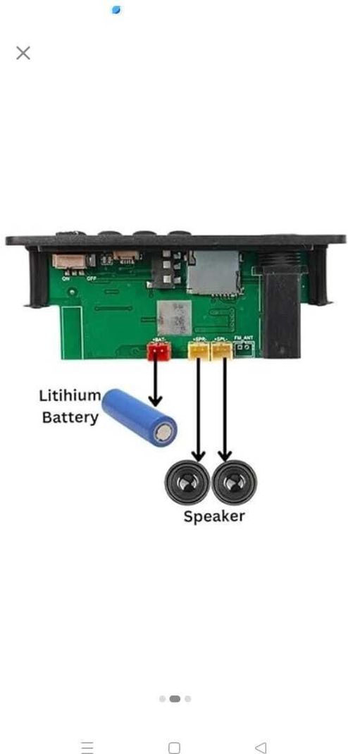 DKGROW Bluetooth MP3 Module with Remote 2400mAh Battery - Image 5