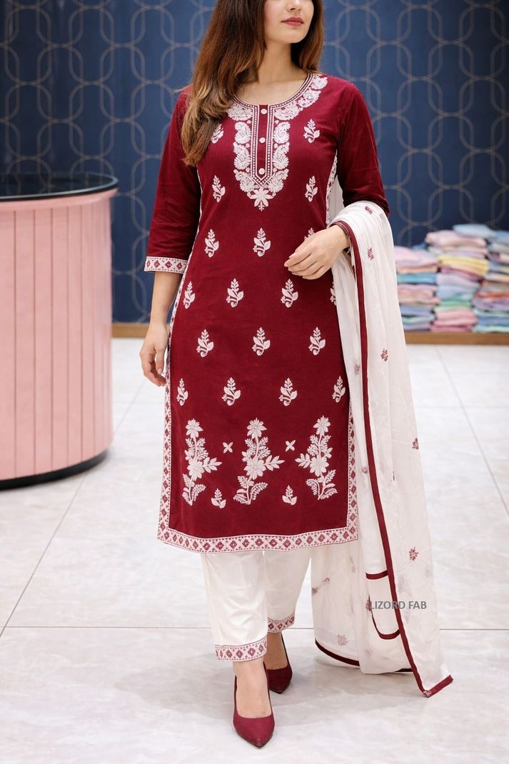 Mayeshafashion Women Cotton Rayon Kurta Set - Image 6