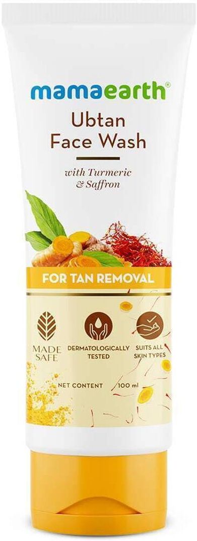 MamaEarth Ubtan Face Wash 100ml - Image 2