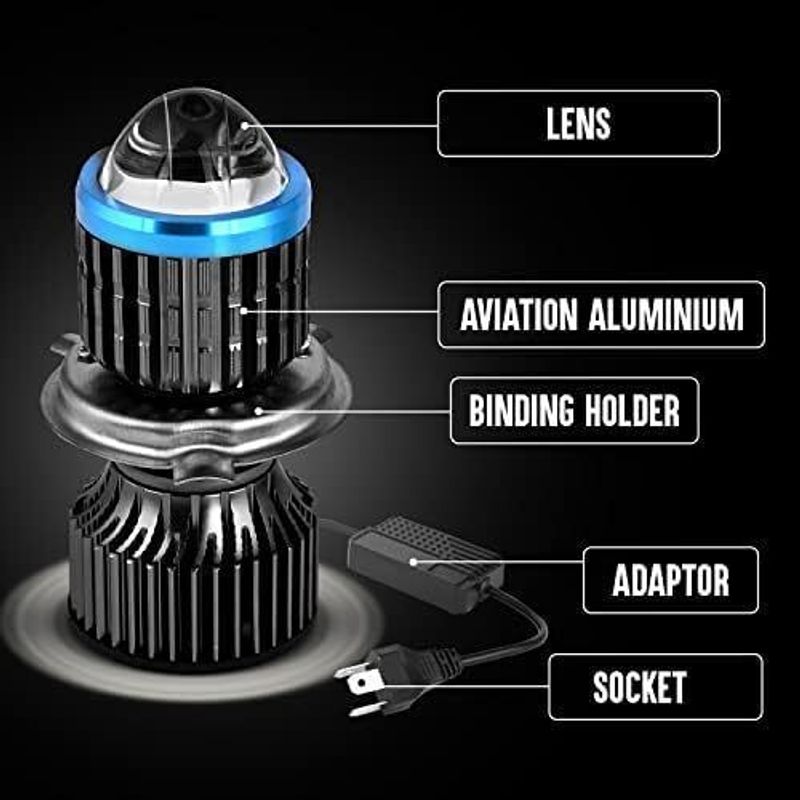 WESSER H4 LED Headlight Bulb Dual Color - Image 3