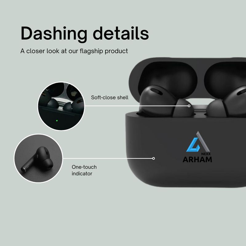 NEXX ARHAM TWS Bluetooth Headset Wireless Twins - Image 6