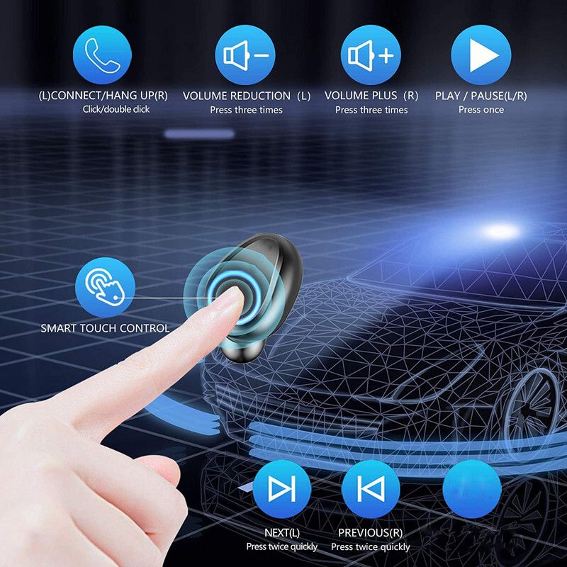YAROH M13_F9 Wireless Earbuds - Image 4