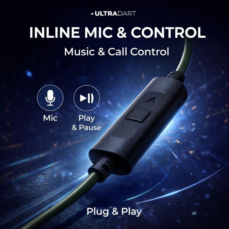 Bullfrog Type-C Earphone with Mic - Image 6