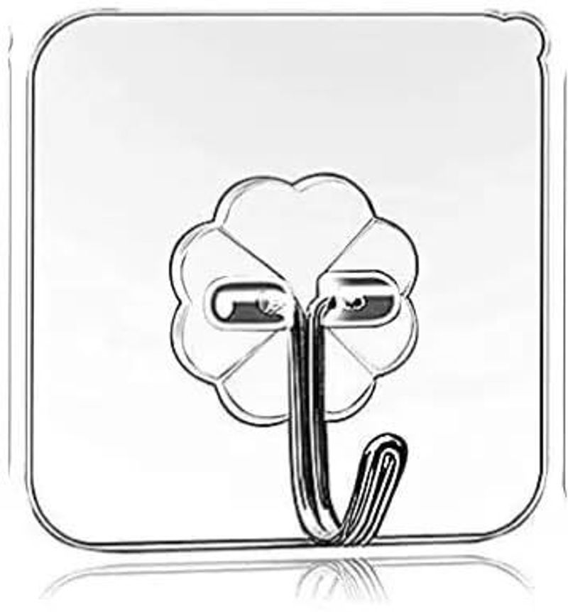 PYORIT Heavy Duty Hooks for Hanging Keys Coats Hats Bags Ceiling Kitchen Accessories Hook 50 (Pack of 50) - Image 4