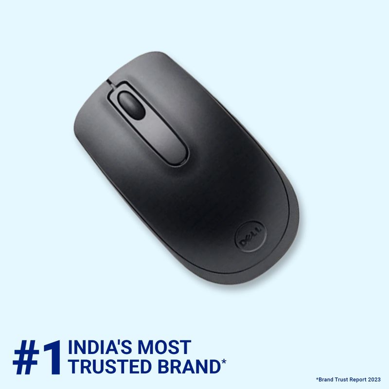 DELL WM118 Ambidextrous Optical Mouse 1000 DPI - Image 4