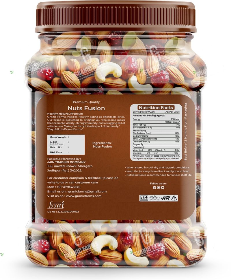 Premium Healthy Mixed Nuts, Seeds and Berries Combo Pack - Image 5