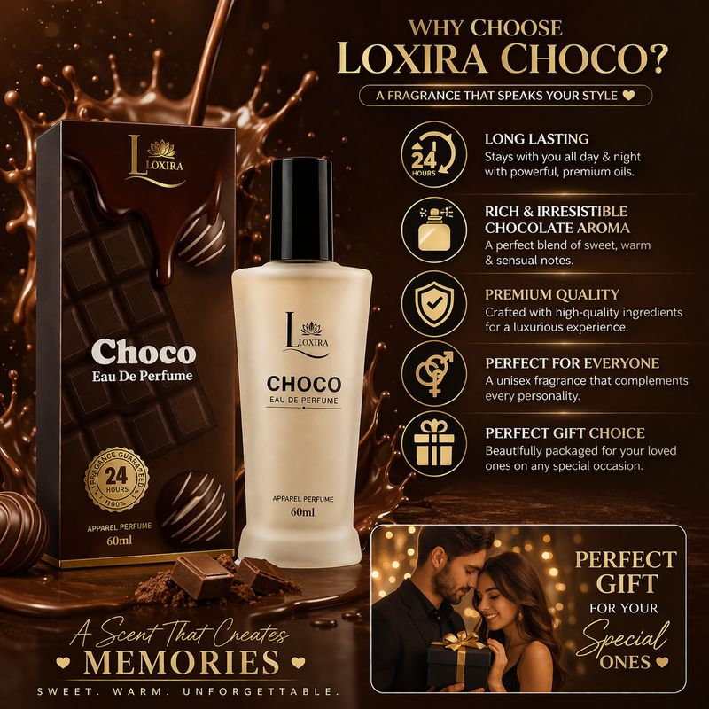 Loxira Choco Eau De Perfume 60ml - Image 5