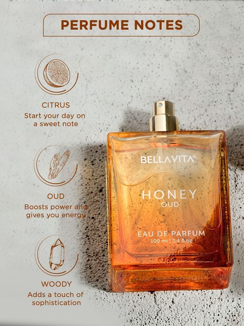 BELLAVITA Honey OUD EDP Fragrance 100 ml - Image 6