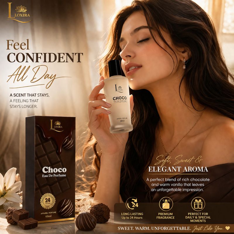 Loxira Choco Eau De Perfume 60ml - Image 4