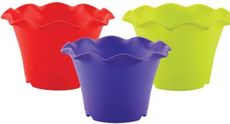blooming furnancy 8 inch Plastic Flower Pot - Image 6