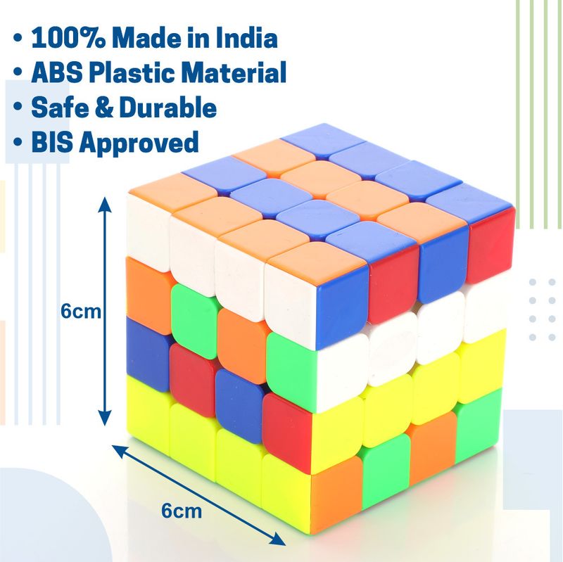 333MART Solve The Cubestar 4X4 Pack Toy - Image 4