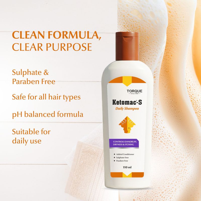 Ketomac S Anti-Dandruff Shampoo 110ml - Image 5