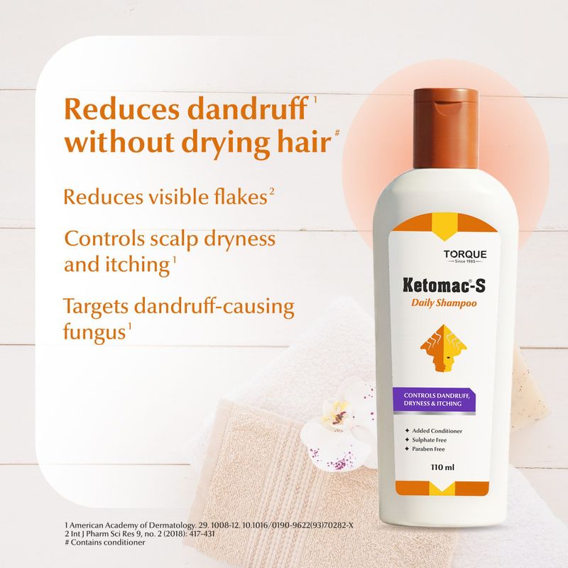 Ketomac S Anti-Dandruff Shampoo 110ml - Image 6