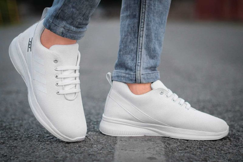 TST 2007_White_ Sneakers For Men (White , 10) - Image 2